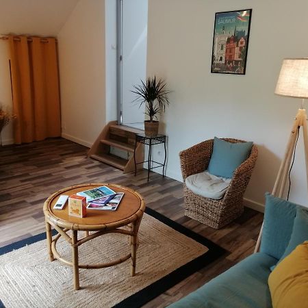 Bel Appt 3 Pieces, A L'Etage, Jardin Privatif, Au Calme, 10 Mn Saumur Et Cnpe Varennes-sur-Loire Dış mekan fotoğraf