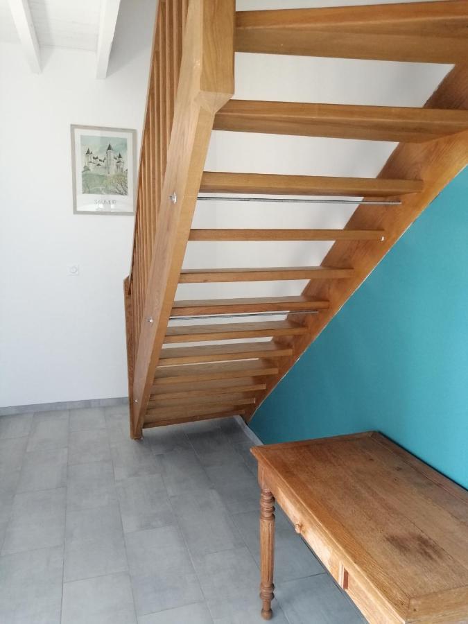 Bel Appt 3 Pieces, A L'Etage, Jardin Privatif, Au Calme, 10 Mn Saumur Et Cnpe Varennes-sur-Loire Dış mekan fotoğraf